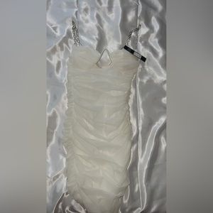 white dress